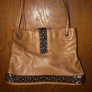 Danton Women’s Brown Leather Crossbody Bag